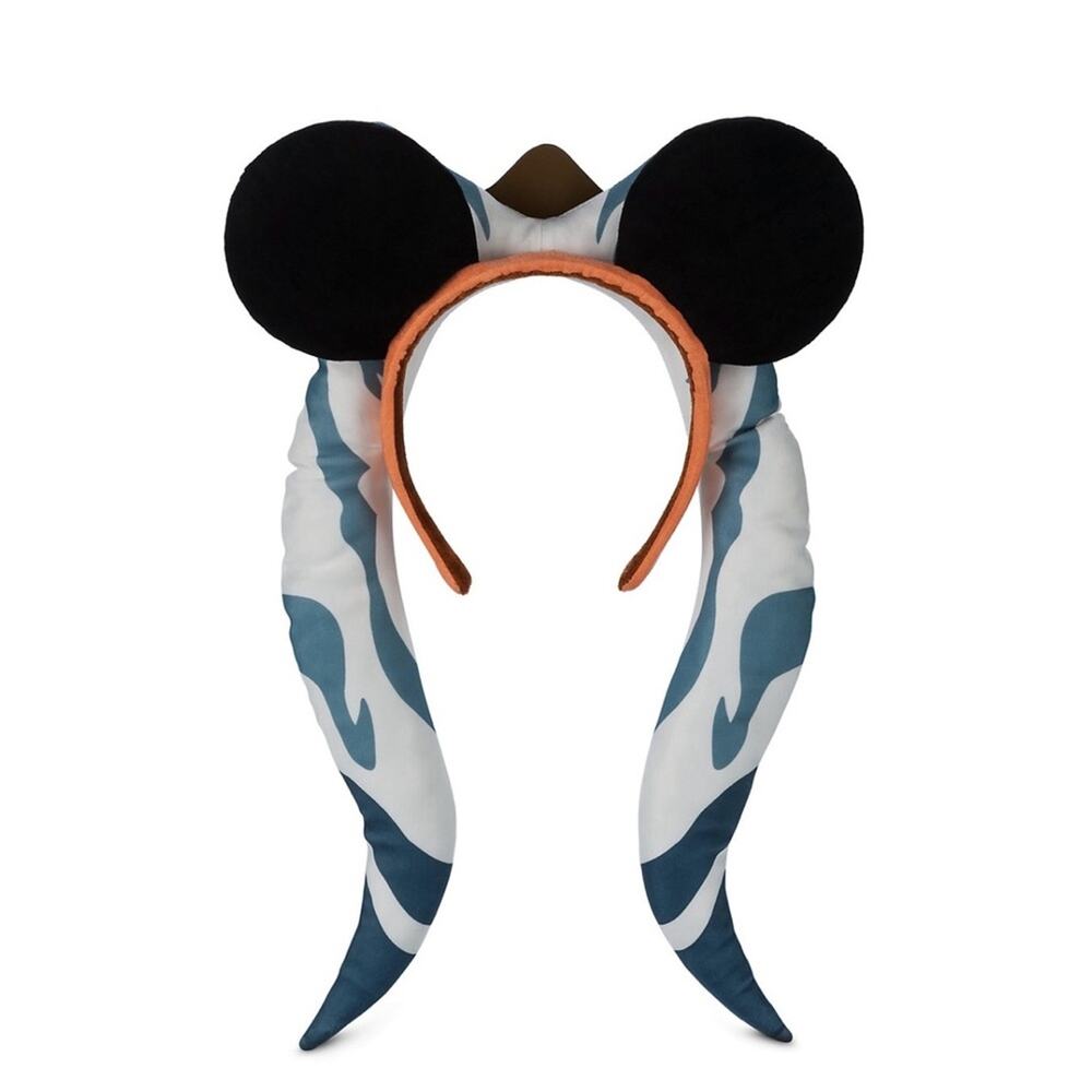 NWT Disney Parks Star Wars Ahsoka Tano Mickey Mouse Ears  Headband - Picture 2 of 3